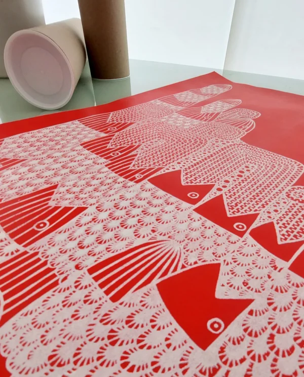 FISH BOWL - OBRA GRAFICA SERIGRAFIADA - Imagen 2